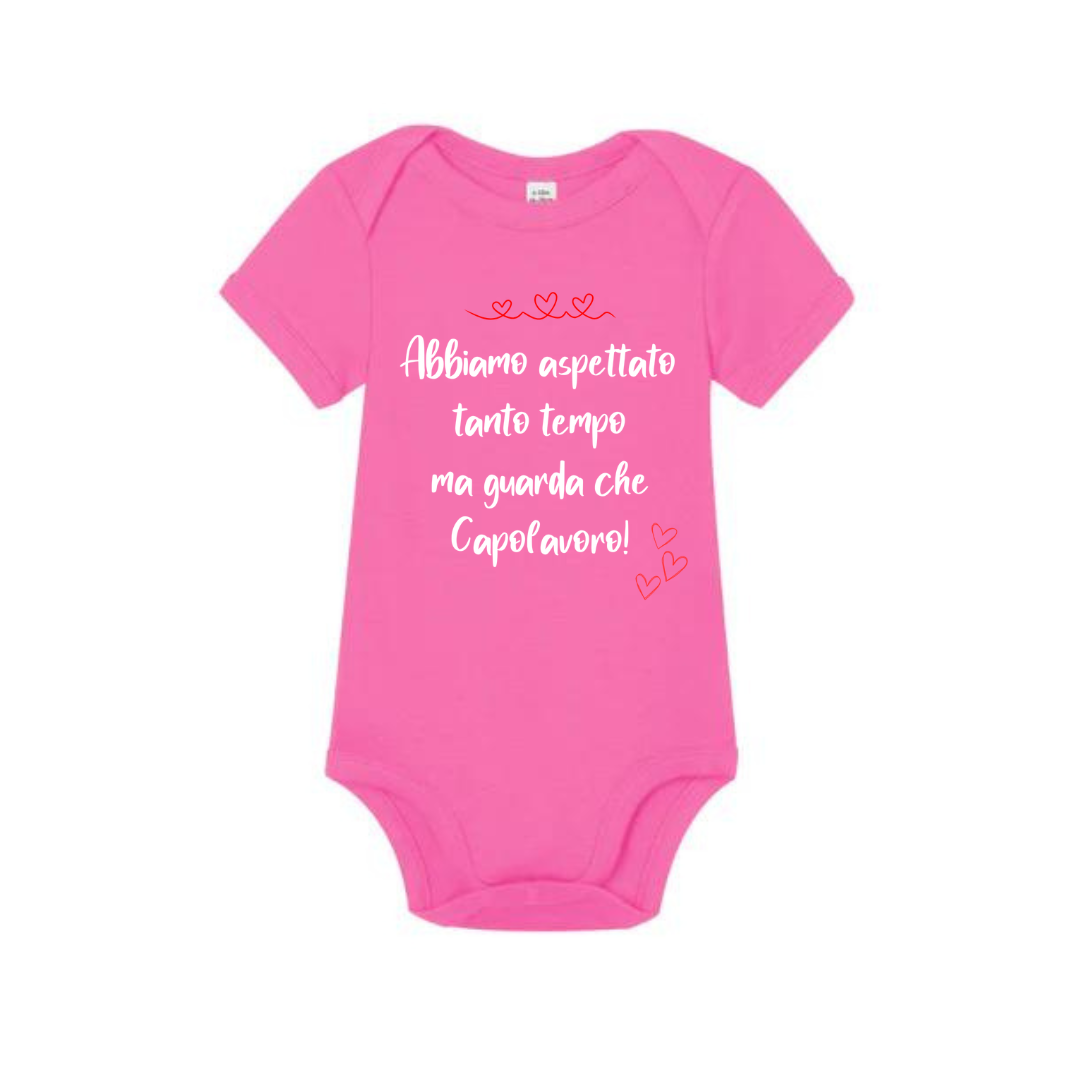 Baby Body Personalizzato - Frase attesa