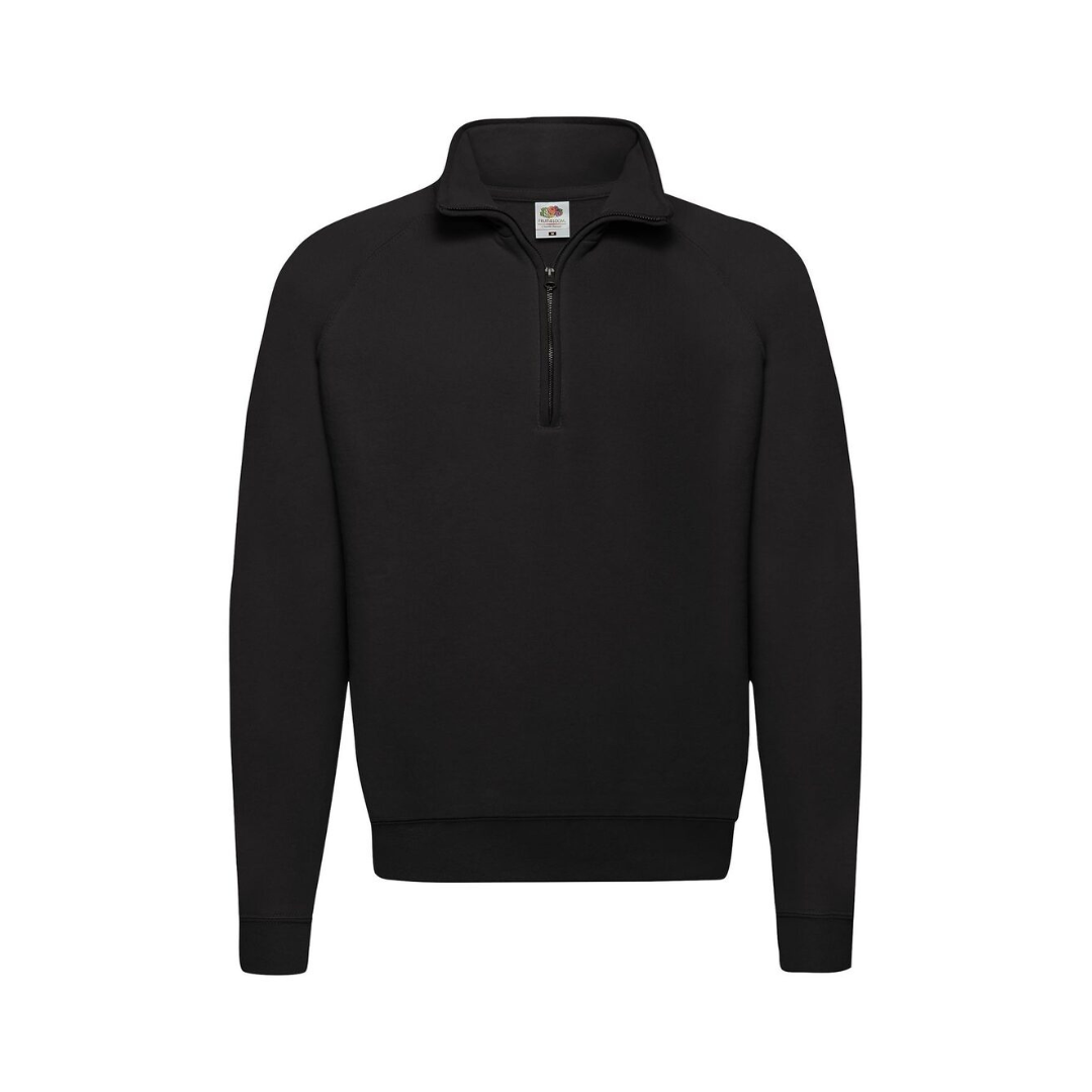 Fruit Of The Loom Felpa Classica Con Zip - Uomo E Donna, Colletto Jersey, 80% Cotone, 260-280 G/m²
