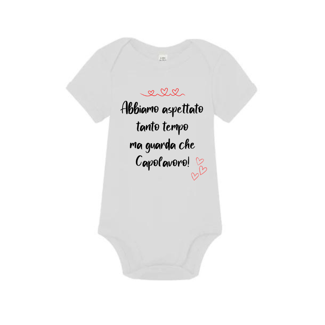 Baby Body Personalizzato - Frase attesa