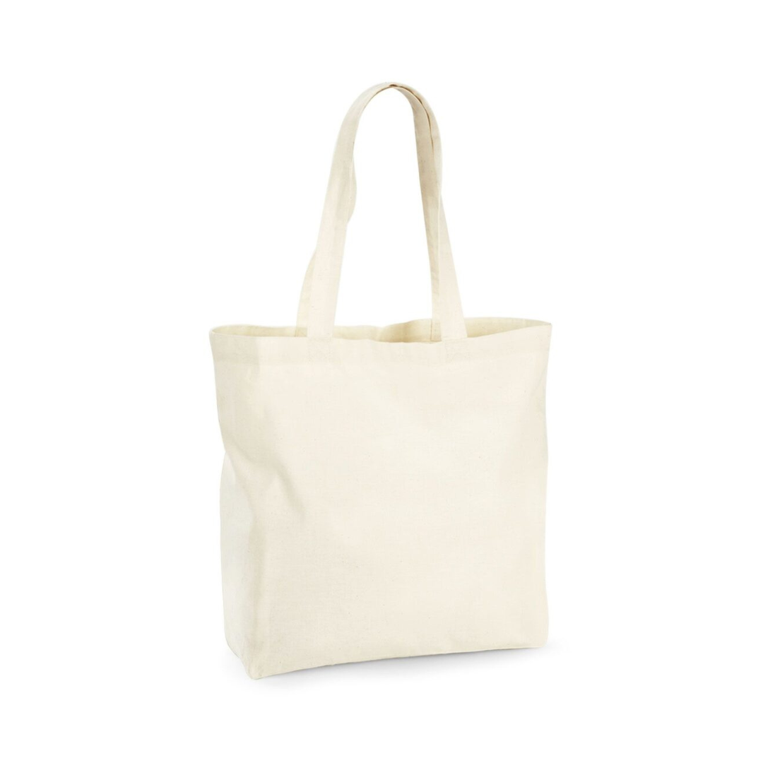 Westford Mill - Shopping Bag Organic Premium Cotton Maxi Tote Bag