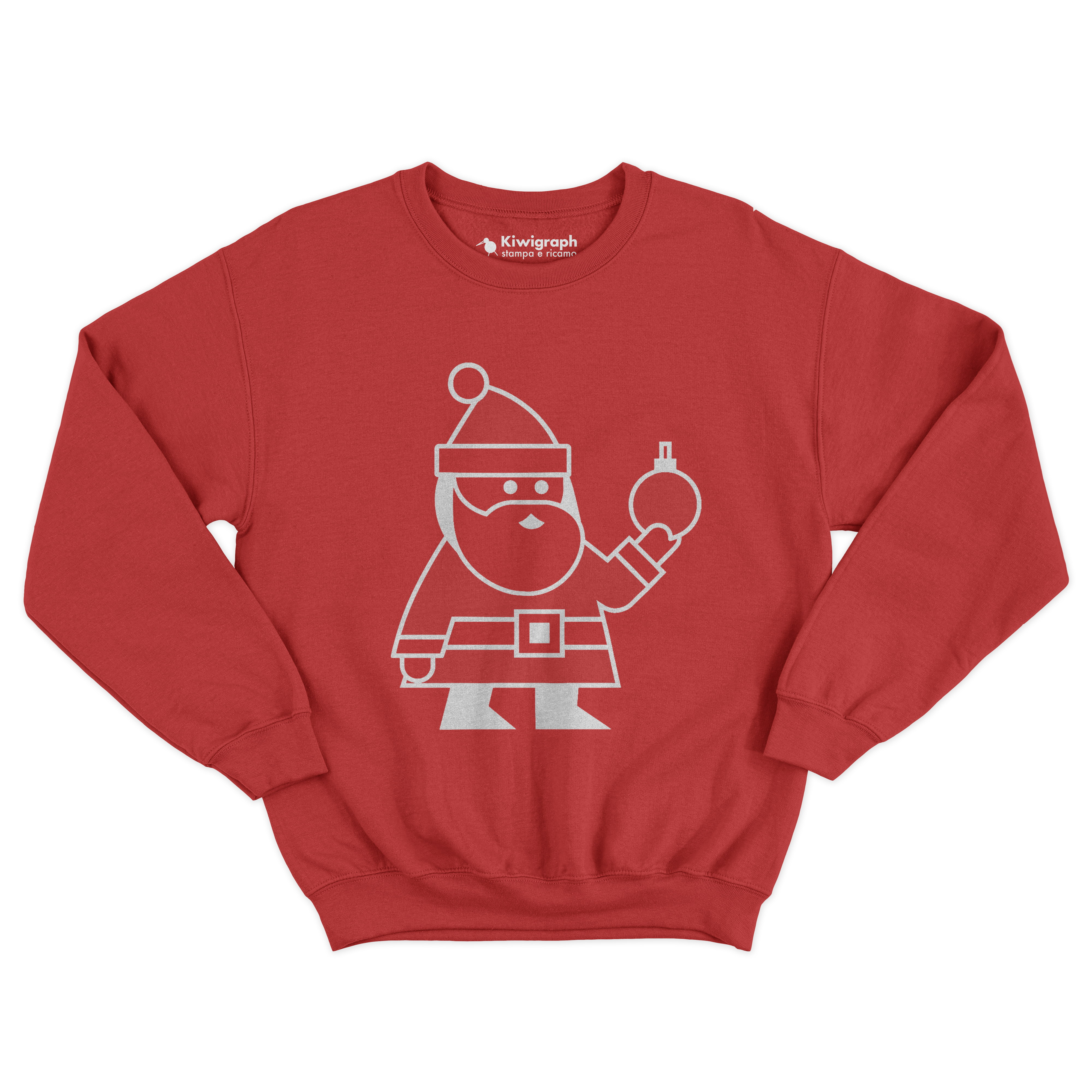 Felpa Girocollo Natale