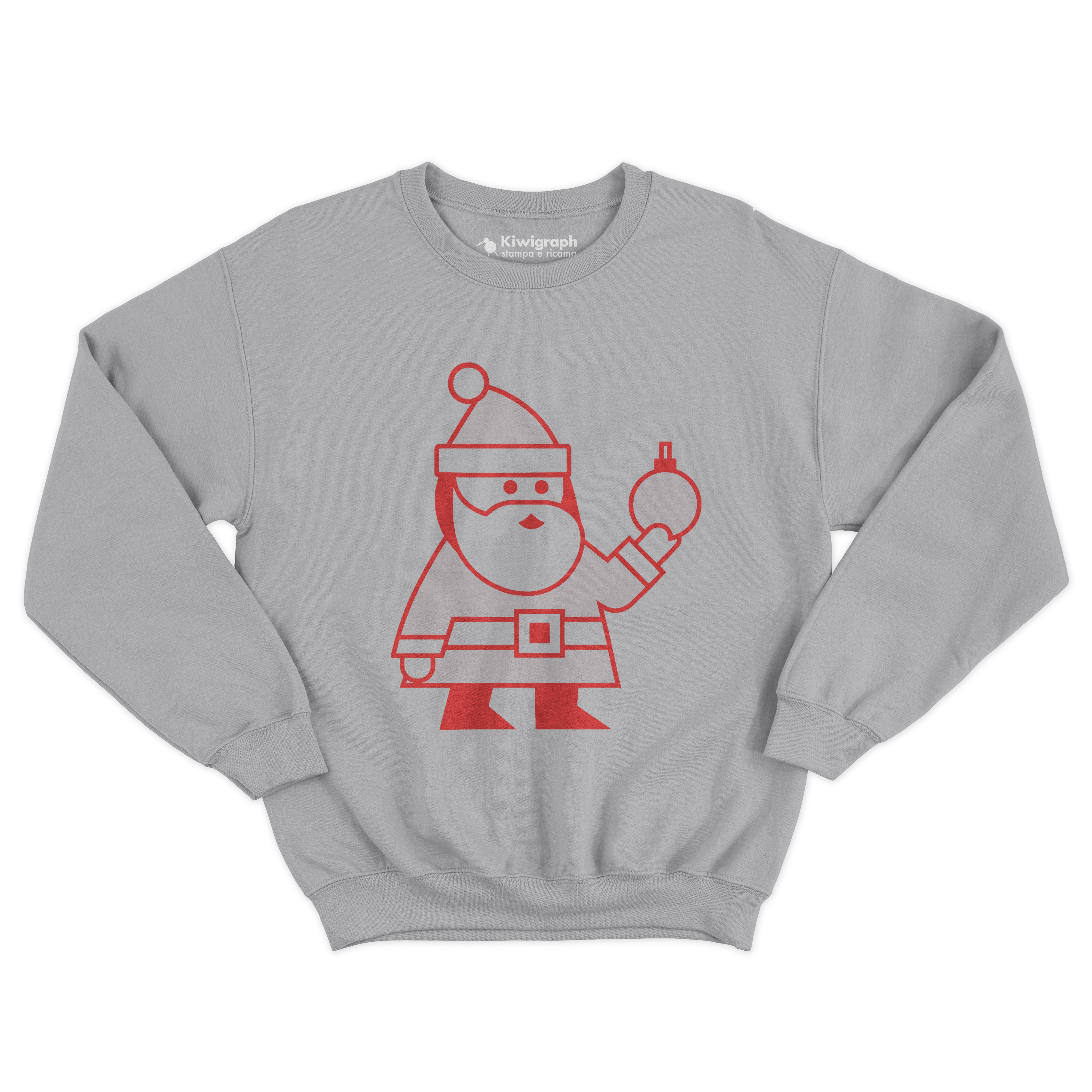 Felpa Girocollo Natale