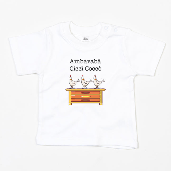 Ambarabà Cicci Coccò T-Shirt Baby Neonato