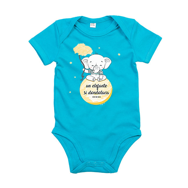 Un Elefante si Dondolava Baby Body Neonato