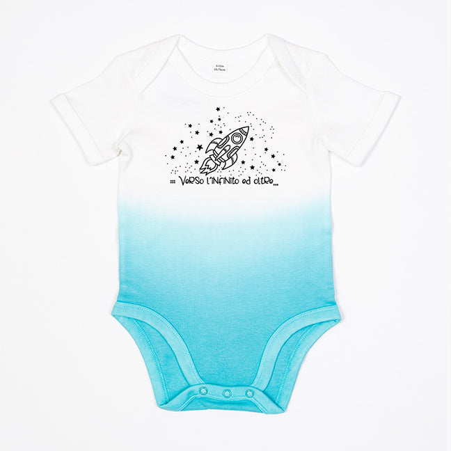 Verso l'Infinito e Oltre Body Neonato in Cotone Organico